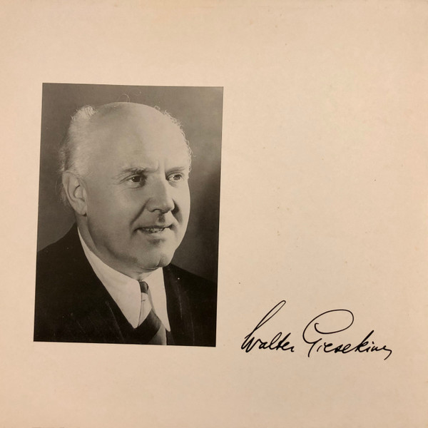 Cover zu Walter Gieseking , Spielt Wolfgang Amadeus Mozart - Sonate A-Dur KV 331 - Menuett D-Dur KV 355 - Andantino Es-Dur KV 236 - Fantasie D-Moll KV 397 - Sonate Es-Dur KV 282 - Suite C-Dur KV 399 Schallplatten Ankauf