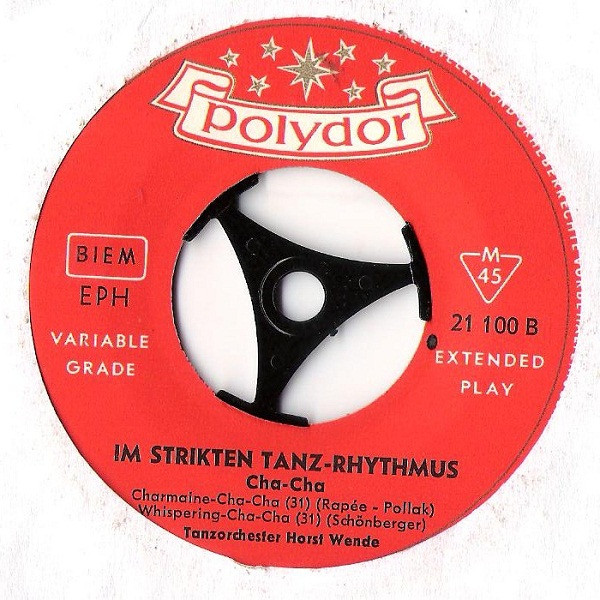 Cover zu Tanzorchester Horst Wende - Im Strikten Tanz-Rhythmus Cha Cha | 1962 | Vinyl | Pop | Germany Schallplatten Ankauf