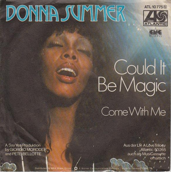 Cover zu Donna Summer - Could It Be Magic | 1976 | Vinyl, 7