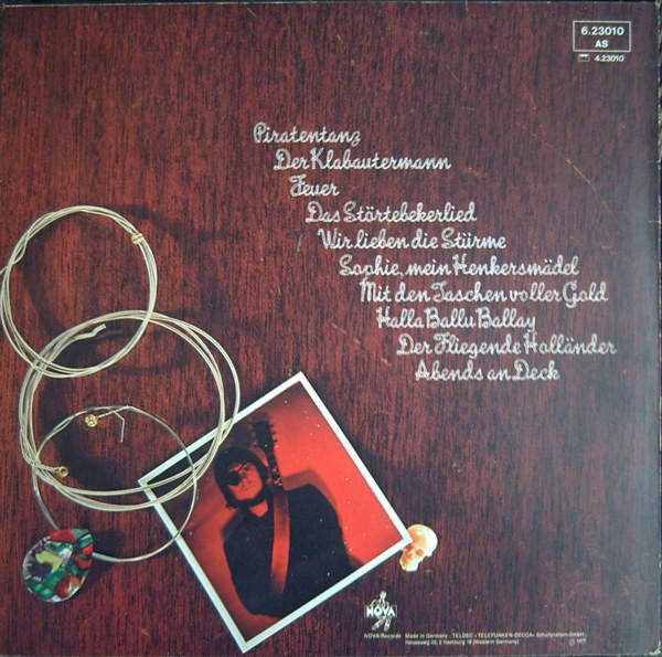 Cover zu Achim Reichel - Klabautermann | 1977 | Vinyl | Rock, Folk, World, & Country | Germany Schallplatten Ankauf