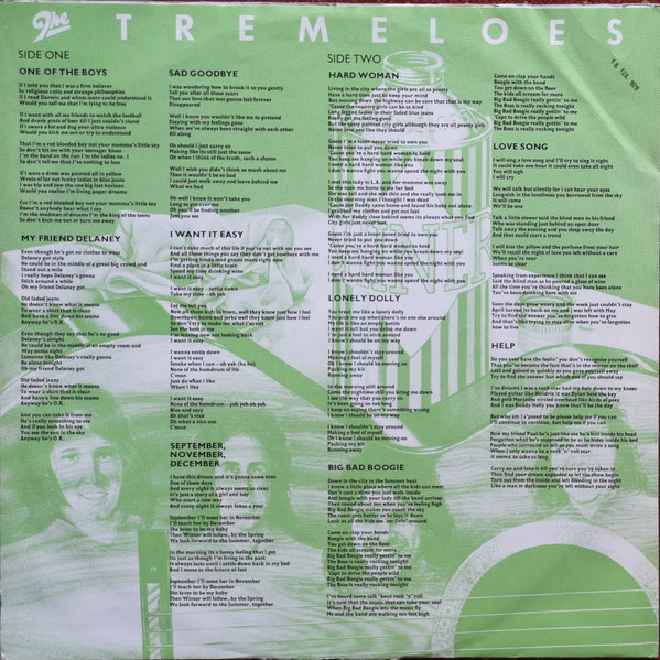 Cover zu The Tremeloes - Shiner | 1974 | Vinyl | Rock, Pop | Germany