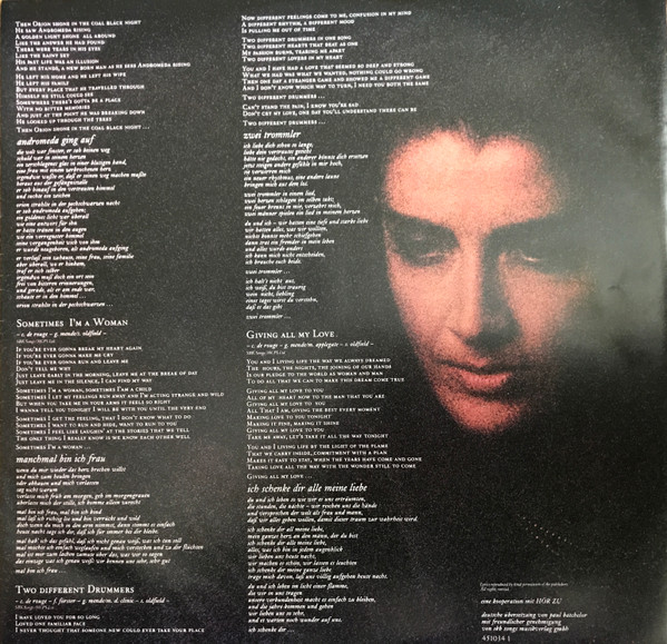 Cover zu Sally Oldfield - Femme | 1987 | Vinyl | Electronic | UK