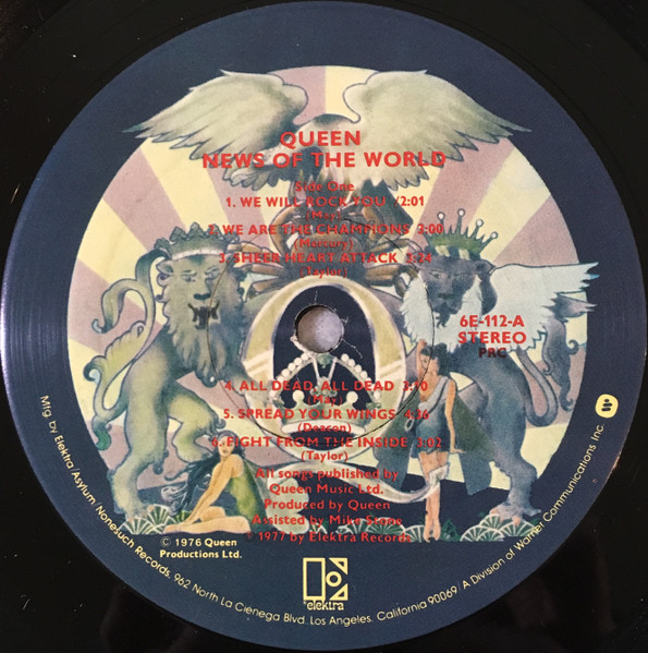 Cover zu Queen - News Of The World | 1977 | Vinyl | Rock | US