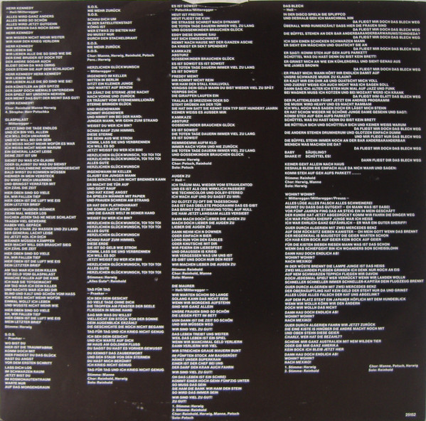 Cover zu Spliff - Herzlichen Glückwunsch! | 1982 | Vinyl | Electronic, Rock, Funk / Soul | Europe