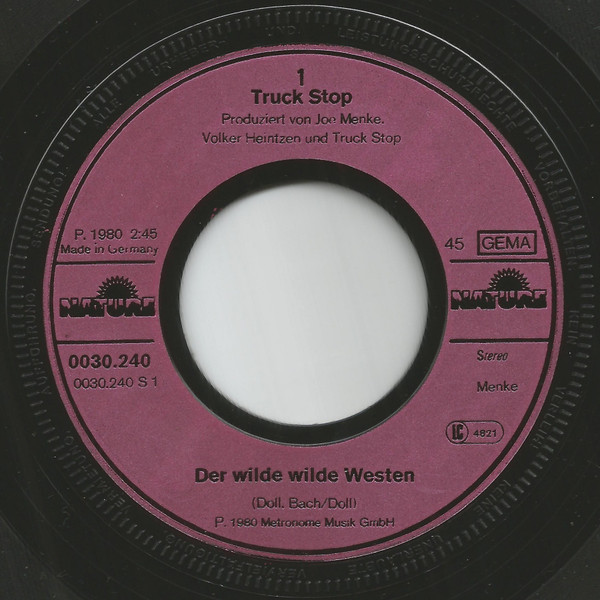 Cover zu Truck Stop (2) - Der Wilde Wilde Westen | 1980 | Vinyl | Rock | Germany