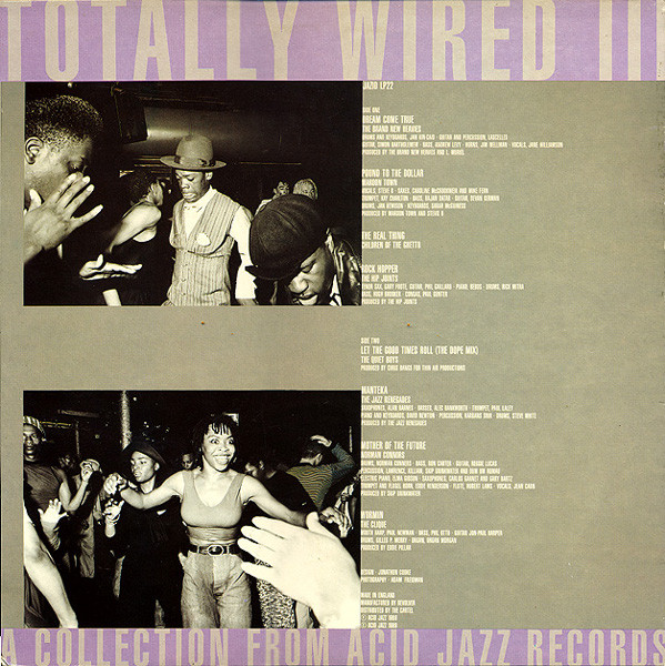 Cover zu Various - Totally Wired III (A Collection From Acid Jazz Records) | 1989 | Vinyl | Electronic, Jazz, Funk / Soul | UK Schallplatten Ankauf