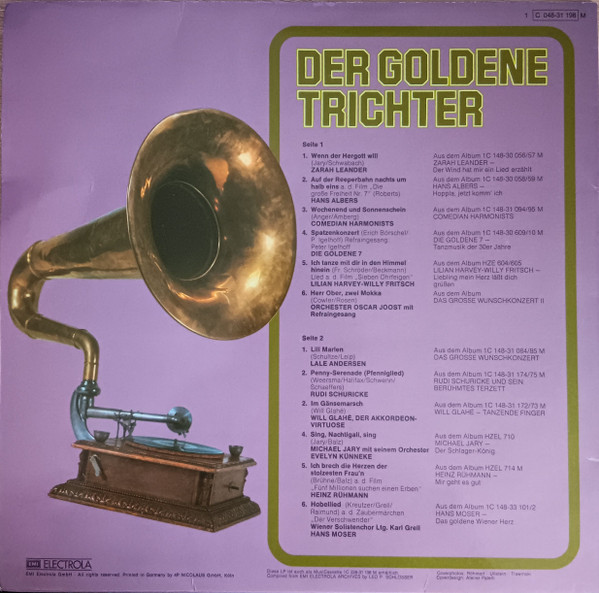 Cover zu Various - Der Goldene Trichter | Vinyl | Pop | Germany