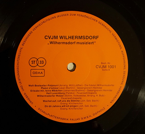 Cover zu Various - Wilhermsdorf Musiziert | 1975 | Vinyl | Pop, Classical | Germany Schallplatten Ankauf