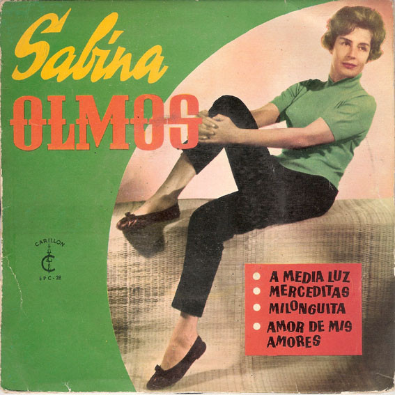 Cover zu Sabina Olmos - Canciones Argentinas (Vol. 1) | 1960 | Vinyl | Latin, Pop, Folk, World, & Country | Spain Schallplatten Ankauf
