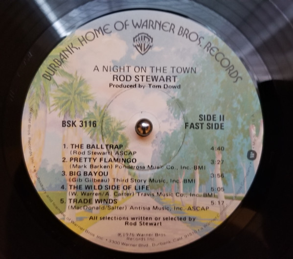 Cover zu Rod Stewart - A Night On The Town | 1977 | Vinyl | Rock, Pop | US
