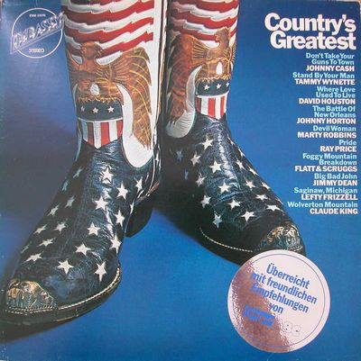 Cover zu Various - Country's Greatest | 1974 | Vinyl | Folk, World, & Country | Netherlands
