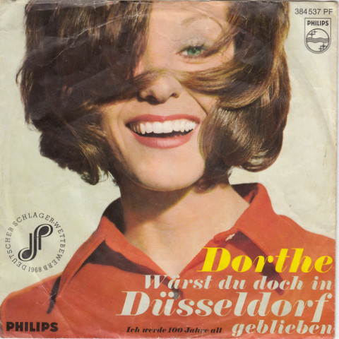 Cover zu Dorthe Kollo - Wärst Du Doch In Düsseldorf Geblieben | 1968 | Vinyl | Pop | Germany Schallplatten Ankauf