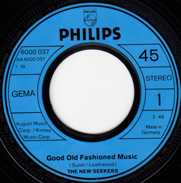 Cover zu The New Seekers - Good Old Fashioned Music | 1971 | Vinyl | Rock | Germany