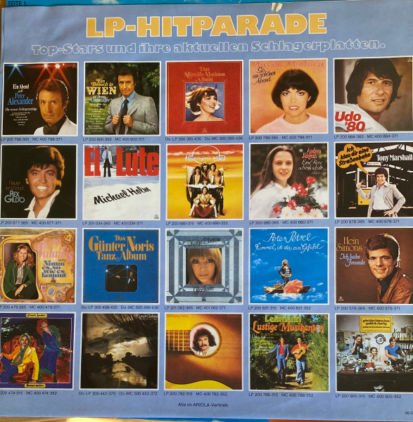 Cover zu Various - Super 20 - Hitraketen | 1979 | Vinyl, LP, Compilation, Stereo | Electronic, Rock, Pop | Germany