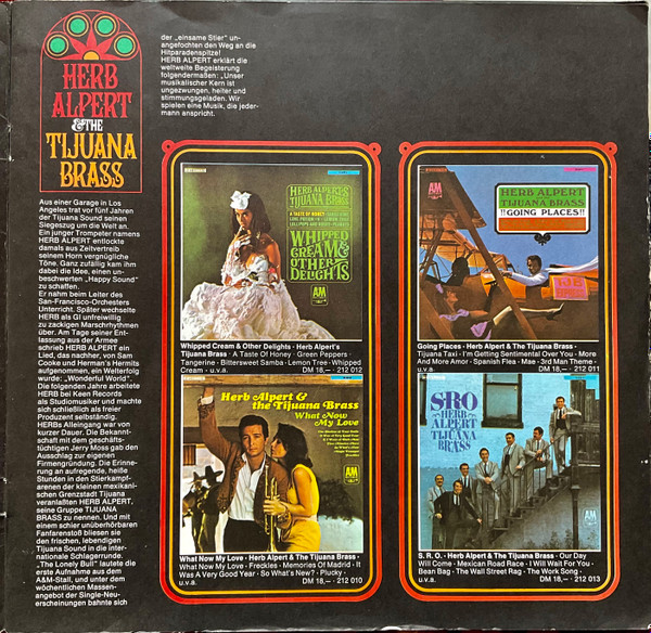 Cover zu Various - A Taste Of A&M Records | 1967 | Vinyl | Jazz, Latin | Germany