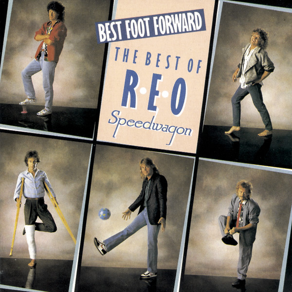 Cover zu REO Speedwagon - Best Foot Forward (The Best Of REO Speedwagon) | 1985 | Vinyl, LP, Compilation, Stereo | Rock | Europe