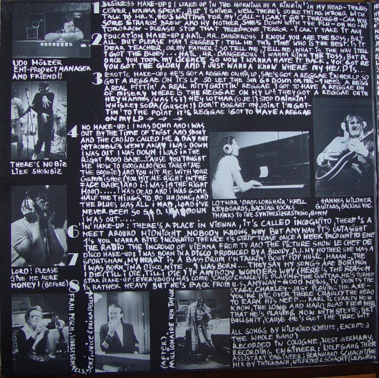 Cover zu Wilfried - Make-up | 1980 | Vinyl | Electronic, Rock, Pop | Germany