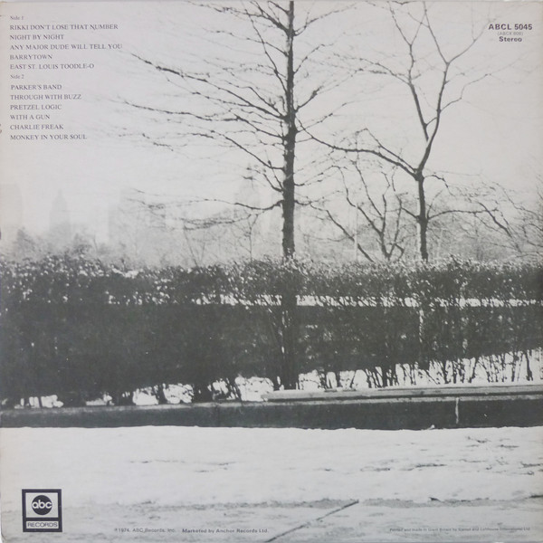 Cover zu Steely Dan - Pretzel Logic | 1974 | Vinyl, LP, Album, Reissue | Jazz, Rock | UK