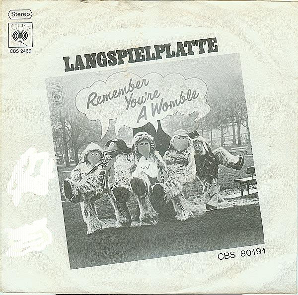 Cover zu The Wombles - Banana Rock | 1974 | Vinyl | Rock, Pop | Germany Schallplatten Ankauf