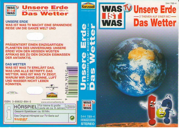 Bild Hans-Joachim Herwald – Was Ist Was TV – Unsere Erde · Das Wetter | 2002 | Cassette | Non-Music, Children’s | Germany Schallplatten Ankauf