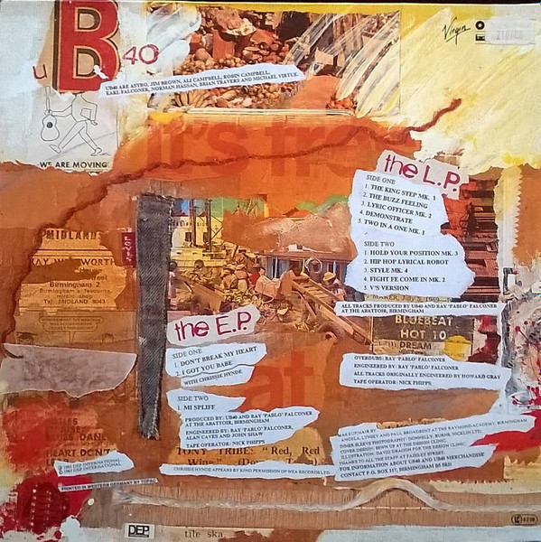 Cover zu UB40 - Baggariddim | 1985 | Vinyl | Reggae | Europe