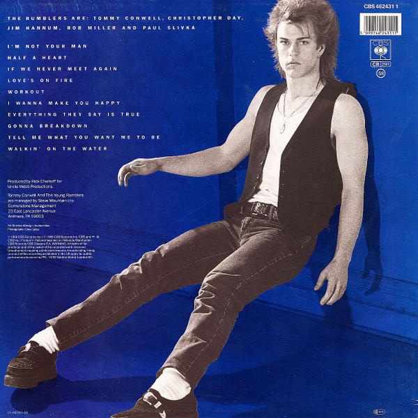 Cover zu Tommy Conwell And The Young Rumblers - Rumble | 1988 | Vinyl | Rock | Europe