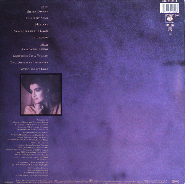 Cover zu Sally Oldfield - Femme | 1987 | Vinyl | Electronic | UK