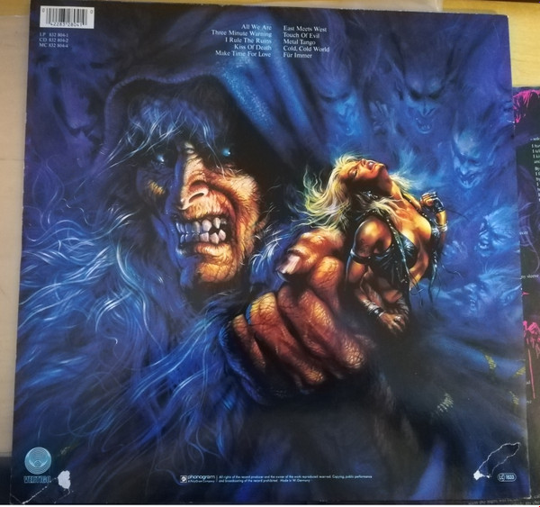 Cover zu Warlock (2) - Triumph And Agony | 1987 | Vinyl | Rock | Germany