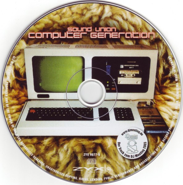 Cover zu Sound Union - Computer Generation | 2003 | Vinyl | Electronic | Germany Schallplatten Ankauf