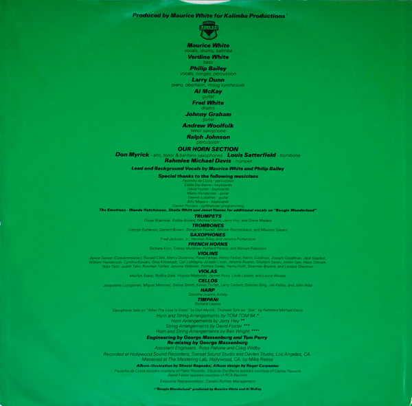 Cover zu Earth, Wind & Fire - I Am | Vinyl | Electronic, Funk / Soul | Europe