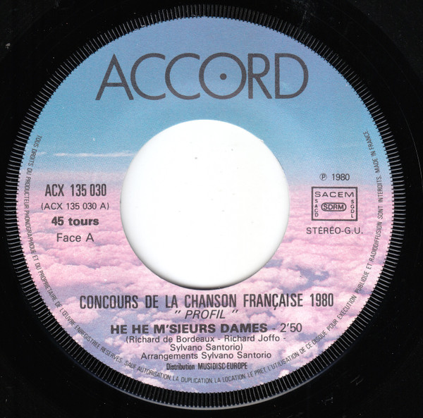 Cover zu Profil (3) - Hé Hé M'sieurs Dames | 1980 | Vinyl, 7