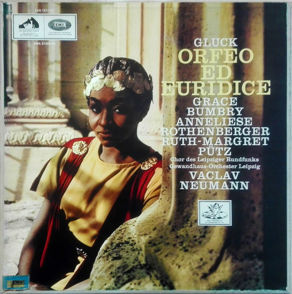 Cover zu Christoph Willibald Gluck - Grace Bumbry, Anneliese Rothenberger, Ruth-Margret Pütz, Rundfunkchor Leipzig, Gewandhausorchester Leipzig, Václav Neumann - Orfeo Ed Euridice | Vinyl | Classical