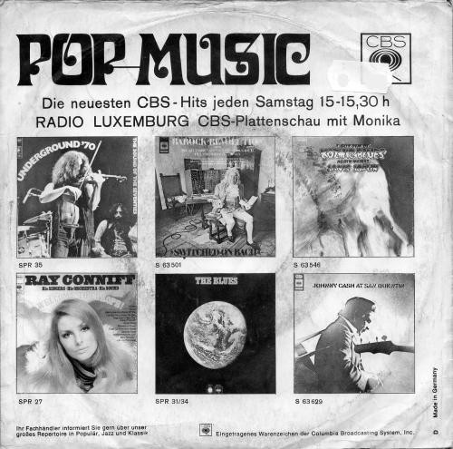 Cover zu The Chris Moon Group - Good / Give It To Me | 1970 | Vinyl | Rock, Pop | Germany Schallplatten Ankauf