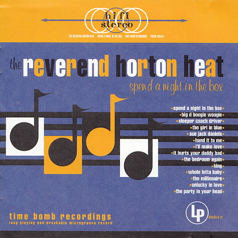 Cover zu Reverend Horton Heat - Spend A Night In The Box | 2000 | Vinyl | Rock | US