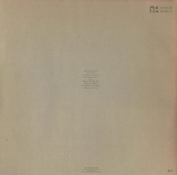 Cover zu Angelo Branduardi - Fables And Fantasies | 1979 | Vinyl | Rock, Pop | Germany