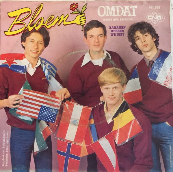 Cover zu Bloem - Omdat (Parce Que, Because) | 1982 | Vinyl | Pop | Netherlands Schallplatten Ankauf
