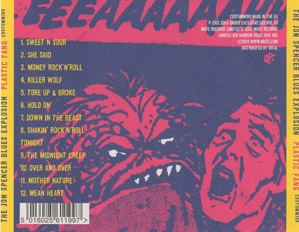 Cover zu The Jon Spencer Blues Explosion - Plastic Fang | 2002 | Vinyl | Rock | Europe
