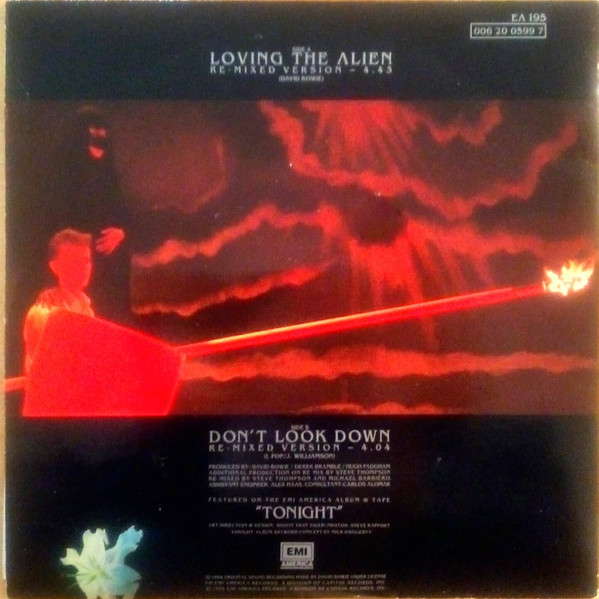 Cover zu David Bowie - Loving The Alien (Re-Mixed Version) | 1985 | Vinyl | Electronic, Rock | Europe