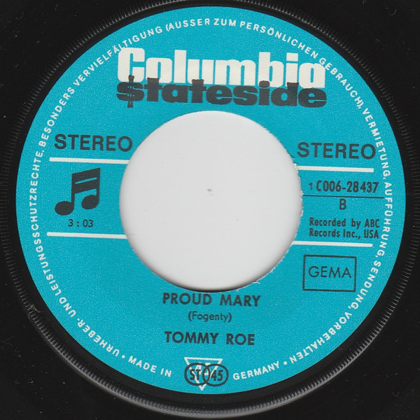 Cover zu Tommy Roe - Sheila | 1971 | Vinyl, 7