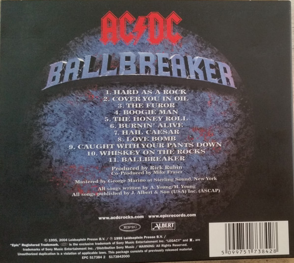 Cover zu AC/DC - Ballbreaker | 2004 | Vinyl | Rock | Europe