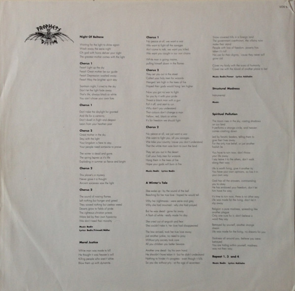 Cover zu Prophets Of Doom (2) - Access To Wisdom | 1989 | Vinyl | Rock | Denmark