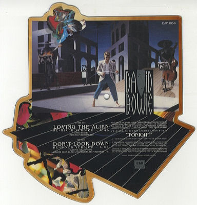 Cover zu David Bowie - Loving The Alien (Re-mixed Version) | 1985 | Vinyl | Rock | UK Schallplatten Ankauf