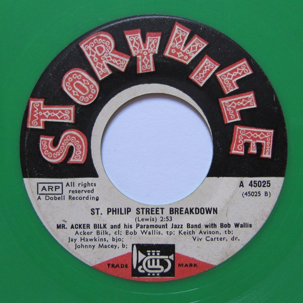 Cover zu Acker Bilk And His Paramount Jazz Band, Bob Wallis - Swing Low Sweet Chariot / St. Philip Street Breakdown | 1961 | Vinyl | Jazz | Denmark Schallplatten Ankauf
