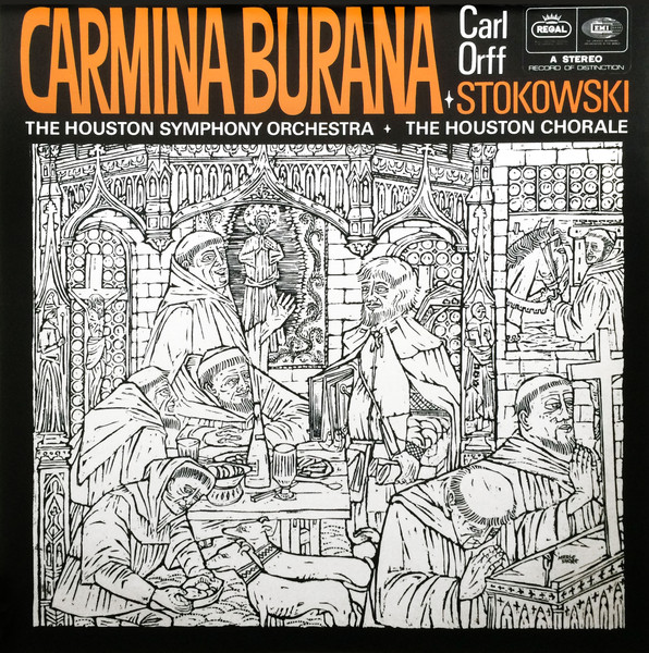 Bild Carl Orff, Leopold Stokowski, Houston Symphony Orchestra, The Houston Chorale – Carmina Burana | Vinyl, LP, Stereo | Classical | UK Schallplatten Ankauf