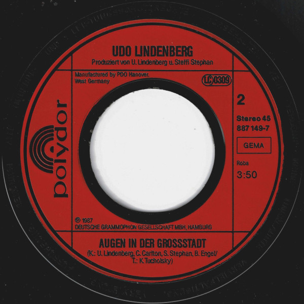 Cover zu Udo Lindenberg - Ich Lieb' Dich Überhaupt Nicht Mehr | 1987 | Vinyl | Rock, Pop | Germany