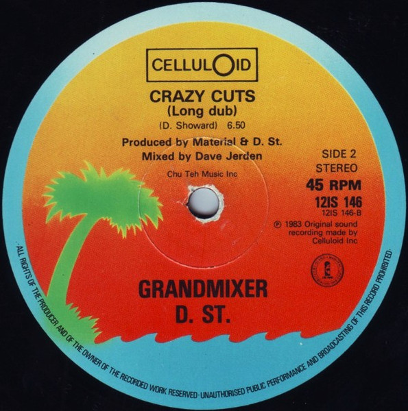 Cover zu D.St. - Crazy Cuts | 1983 | Vinyl | Electronic, Hip Hop | UK Schallplatten Ankauf