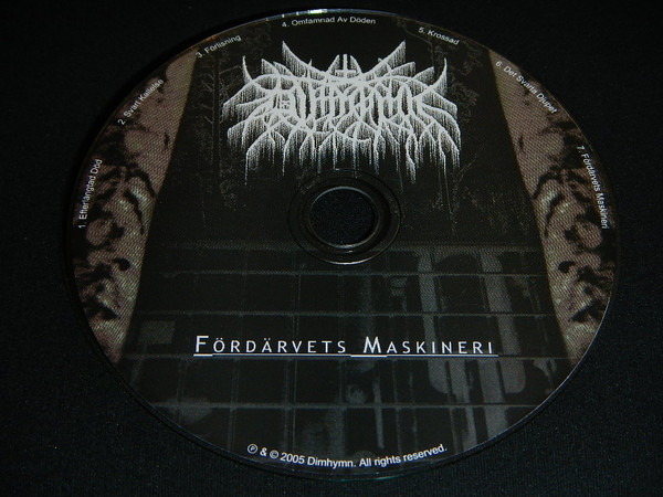 Cover zu Dimhymn - Fördärvets Maskineri | 2005 | CD, Album, Limited Edition, Numbered | Rock | Sweden Schallplatten Ankauf