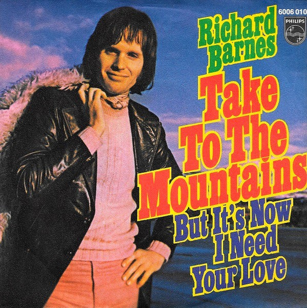 Cover zu Richard Barnes - Take To The Mountains | 1970 | Vinyl | Pop | Germany Schallplatten Ankauf