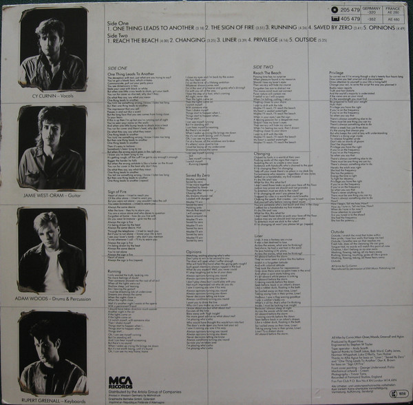 Cover zu The Fixx - Reach The Beach | 1983 | Vinyl, LP, Album | Electronic, Rock, Pop | Europe Schallplatten Ankauf