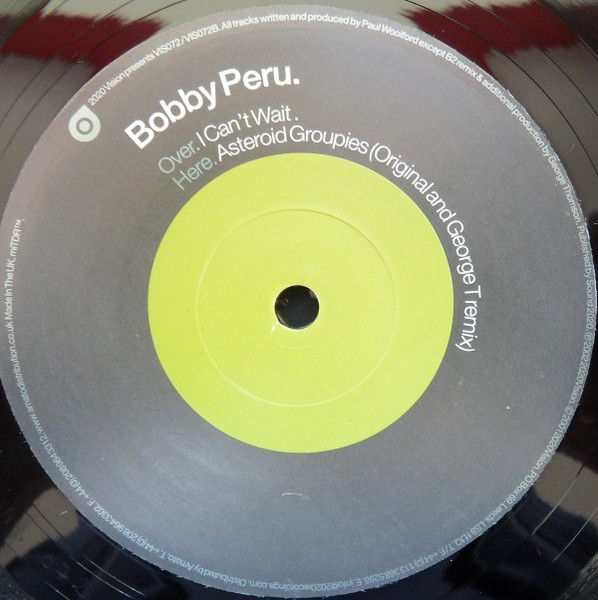 Cover zu Bobby Peru - I Can't Wait | 2002 | Vinyl | Electronic | UK Schallplatten Ankauf